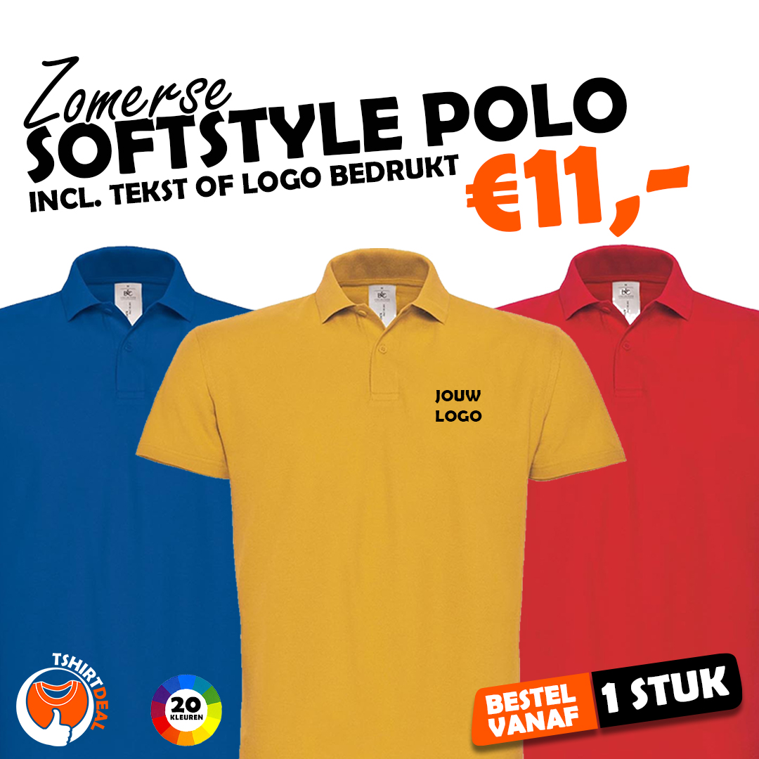 Polo bedrukken met logo