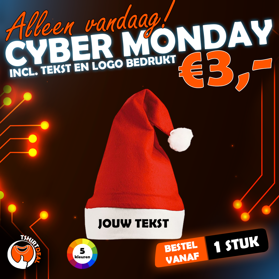 Cyber Monday Kerstmuts