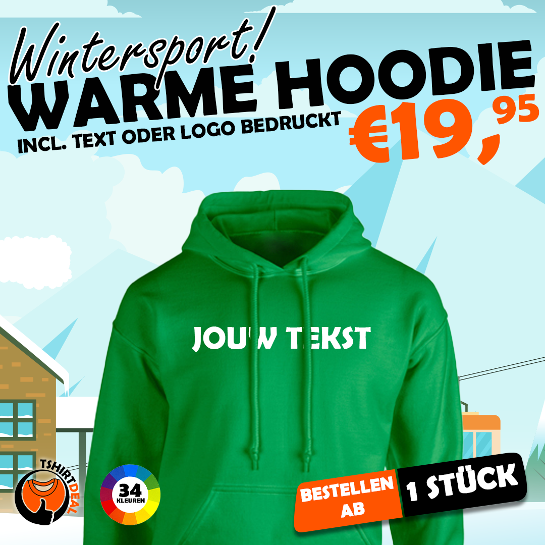 Hoodie bedrucken