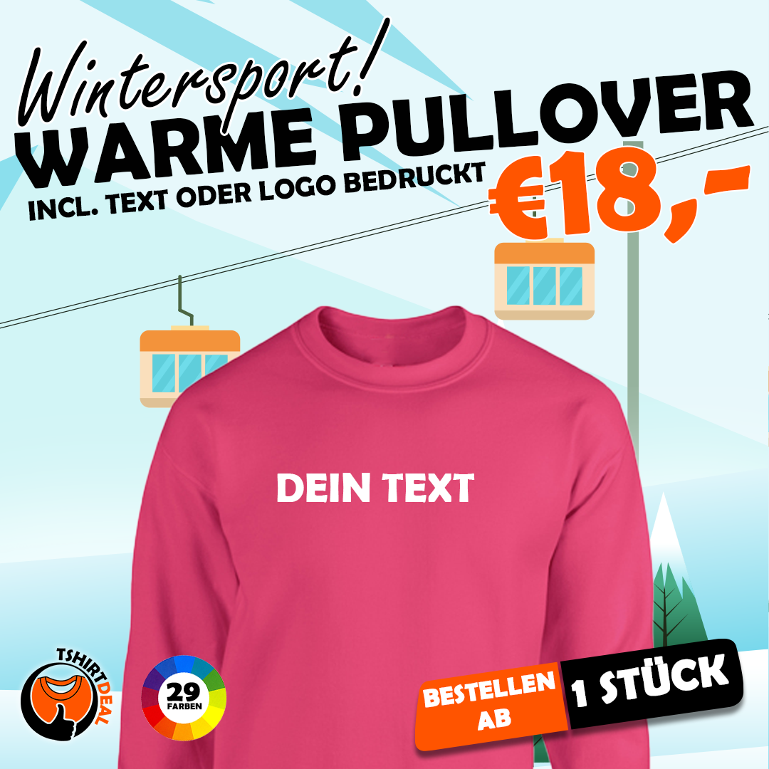 Pullover bedrucken