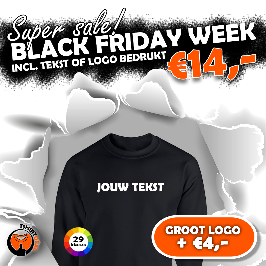 Black Friday Hoodie Bedrukken