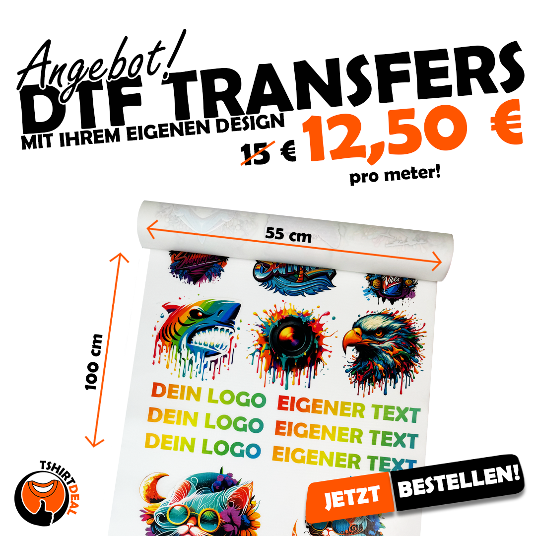 DTF Transferdruck pro meter