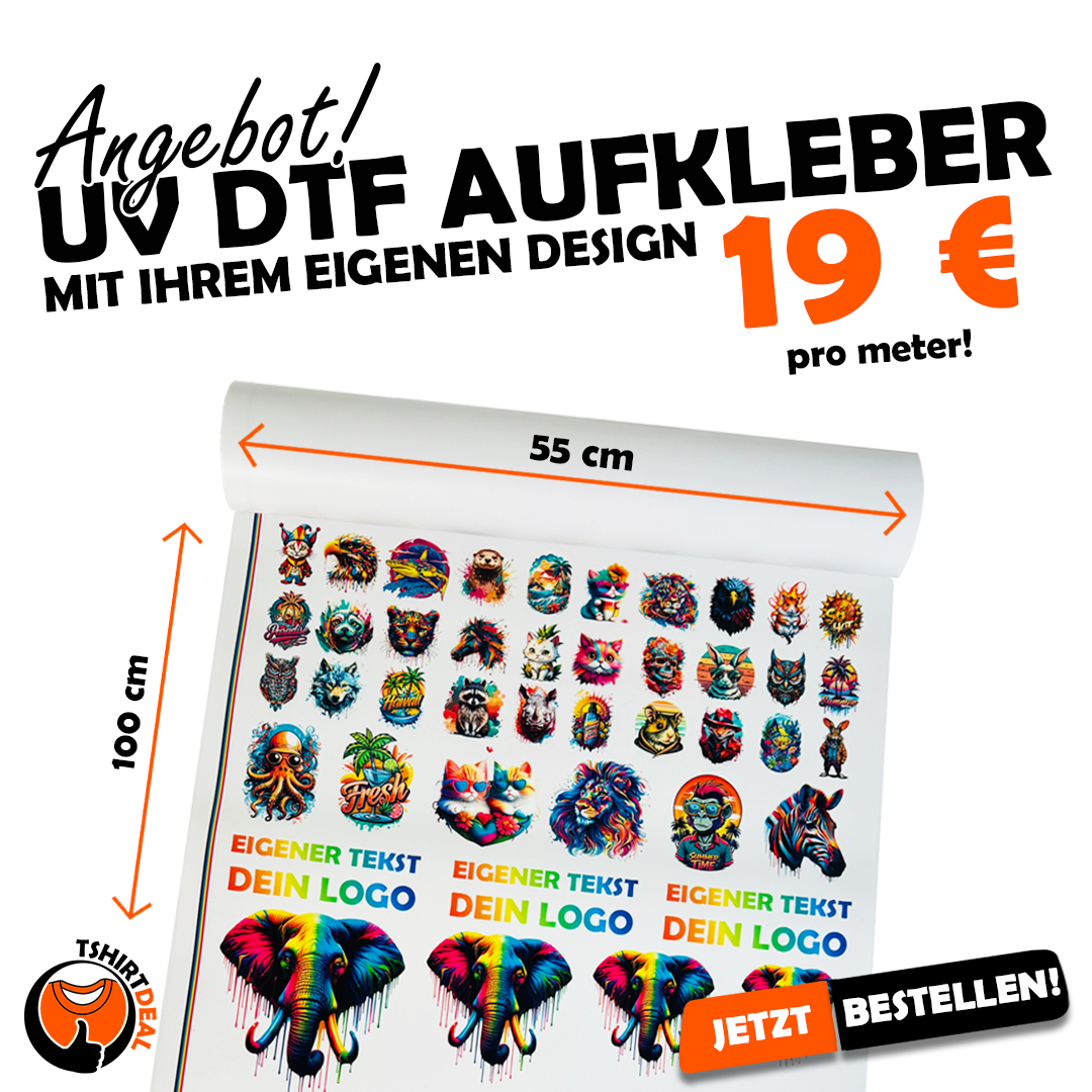 UV DTF Aufkleber