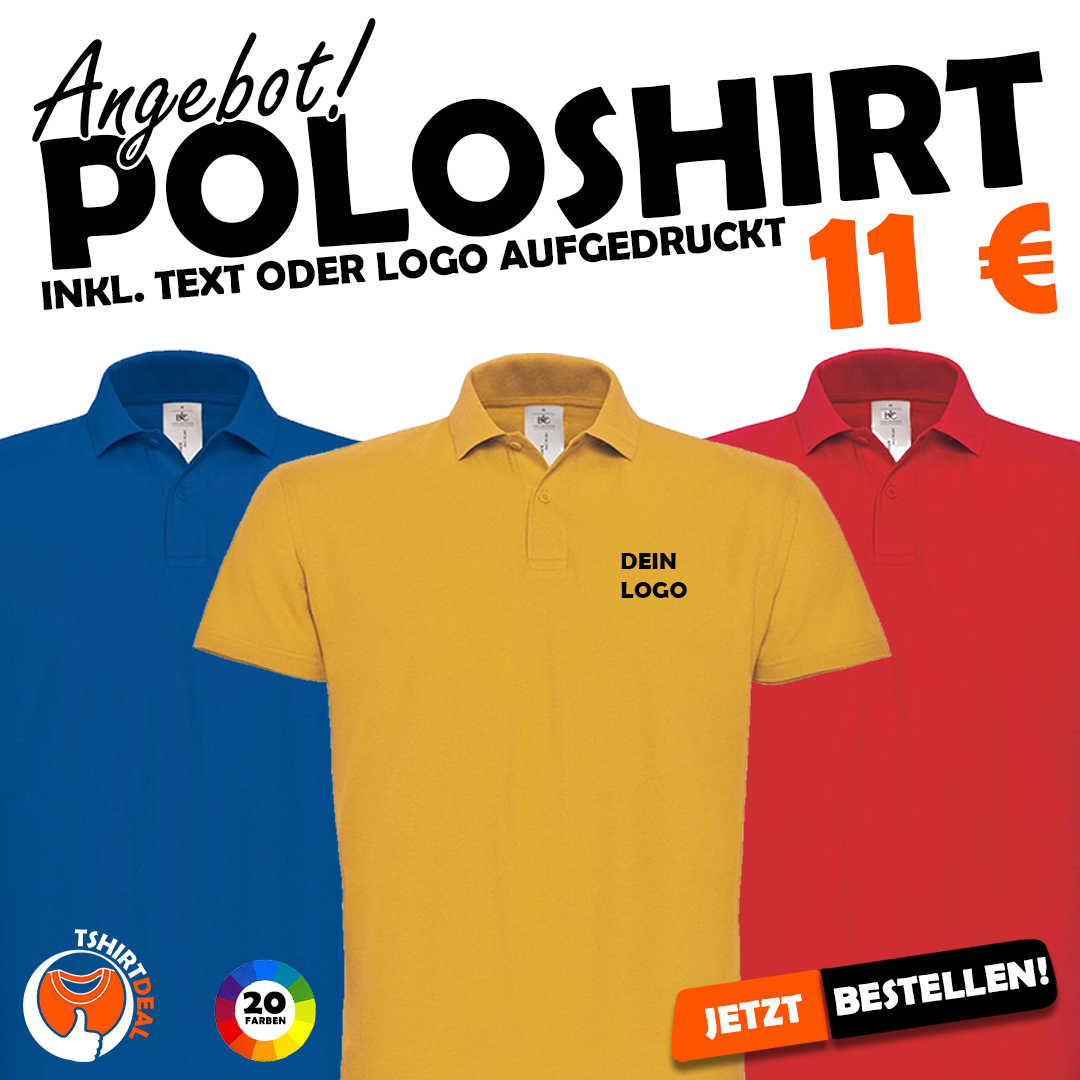 Poloshirt bedrucken