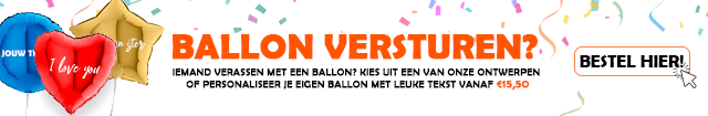 Ballon versturen