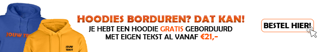 Hoodie borduren